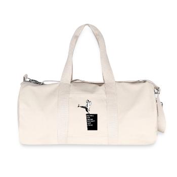 Small Step - Recycled Canvas Sports Bag by Stanley/Stella - natural - Front