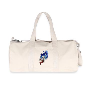 OniTiger - Recycelte Canvas-Sporttasche von Stanley/Stella - Naturweiß - Vorne