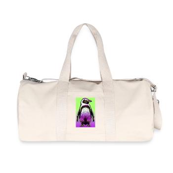 pingouin - Sac de sport en toile recyclée Stanley/Stella - blanc naturel - Devant