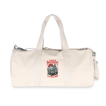 Jardinage urbain : toutes les plantes sont comestibles - Sac de sport en toile recyclée Stanley/Stella - blanc naturel - Devant
