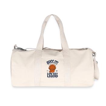 Succ It Low Key Legend Organic Succulent lover - Recycled Canvas Sports Bag by Stanley/Stella - natural - Front