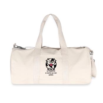 La vosgienne bis - Sac de sport en toile recyclée Stanley/Stella - blanc naturel - Devant
