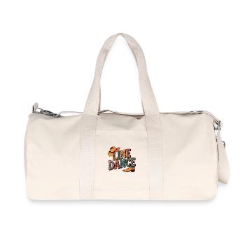 Line dancing my hobby - my passion - Recycled Canvas Sports Bag by Stanley/Stella - natural - Front