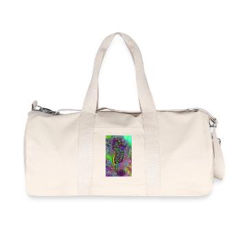 sea horse - Recycled Canvas Sports Bag by Stanley/Stella - natural - Front