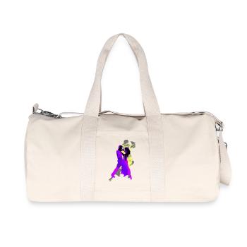 Danseurs de tango argentin - Sac de sport en toile recyclée Stanley/Stella - blanc naturel - Devant