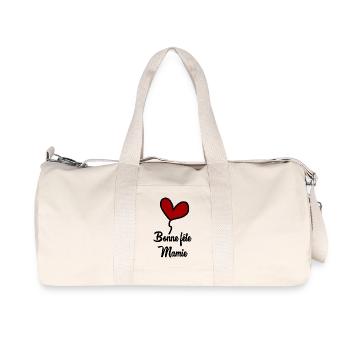 MAMIE - Sac de sport en toile recyclée Stanley/Stella - blanc naturel - Devant