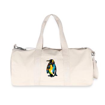 Pingouin - Sac de sport en toile recyclée Stanley/Stella - blanc naturel - Devant