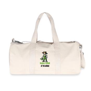 Jack Russell Terrier Gärtner - Recycelte Canvas-Sporttasche von Stanley/Stella - Naturweiß - Vorne