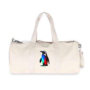 Pingouin - Sac de sport en toile recyclée Stanley/Stella - blanc naturel - Devant