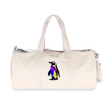 Pingouin - Sac de sport en toile recyclée Stanley/Stella - blanc naturel - Devant