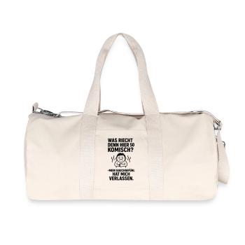 Sensation intestinale pet pet drôle - Sac de sport en toile recyclée Stanley/Stella - blanc naturel - Devant