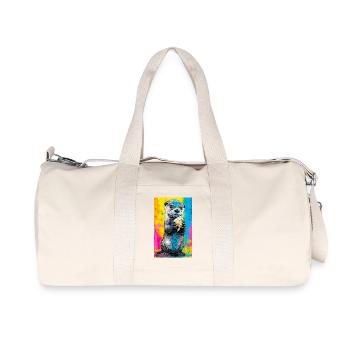 otter - Recycled Canvas Sports Bag by Stanley/Stella - natural - Front