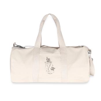 Level 13 Freigeschaltet | 13-jähriges Jubiläumsgeschenk - Recycelte Canvas-Sporttasche von Stanley/Stella - Naturweiß - Vorne