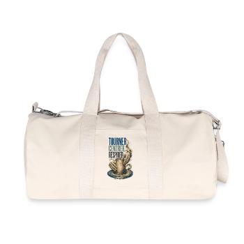 Tourner Centrer Respirer - Sac de sport en toile recyclée Stanley/Stella - blanc naturel - Devant