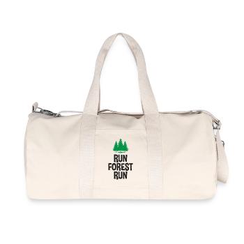 Run Forest Run - Recycled Canvas Sports Bag by Stanley/Stella - natural - Front