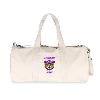 Bear Comic Ski Lunettes de ski - Sac de sport en toile recyclée Stanley/Stella - blanc naturel - Devant