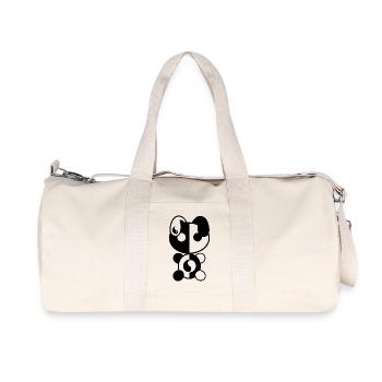 Plush : Yiny - Sac de sport en toile recyclée Stanley/Stella - blanc naturel - Devant