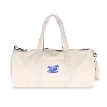 All You Need Is Music And Friends Funny Guitarist - Recycled Canvas Sports Bag by Stanley/Stella - natural - Front