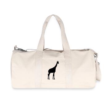 girafe - Sac de sport en toile recyclée Stanley/Stella - blanc naturel - Devant