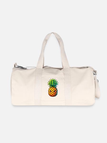 Pineapple - Recycled Canvas Sports Bag by Stanley/Stella - natural