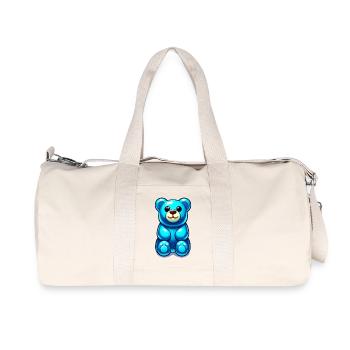 Teddybär - Recycelte Canvas-Sporttasche von Stanley/Stella - Naturweiß - Vorne