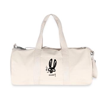 ZAJAZZ - Recycelte Canvas-Sporttasche von Stanley/Stella - Naturweiß - Vorne