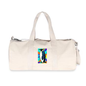 pingouin - Sac de sport en toile recyclée Stanley/Stella - blanc naturel - Devant