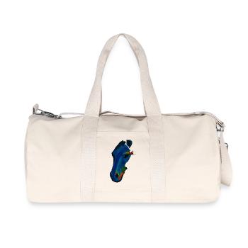 Oil Paints Horse - Recycled Canvas Sports Bag by Stanley/Stella - natural - Front