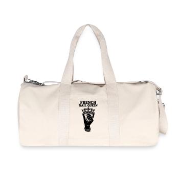 French Nail Queen Cosmetic Manicure - Recycled Canvas Sports Bag by Stanley/Stella - natural - Front