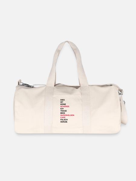 Schürze - Recycelte Canvas-Sporttasche von Stanley/Stella - Naturweiß