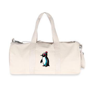Pingouin - Sac de sport en toile recyclée Stanley/Stella - blanc naturel - Devant
