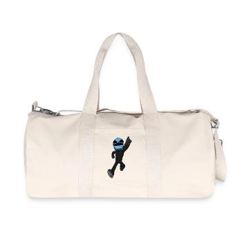 pilote de course - Sac de sport en toile recyclée Stanley/Stella - blanc naturel - Devant