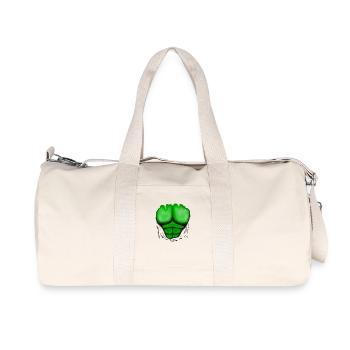 Ripped Muscles Green, six pack, chest T-shirt - Recycled Canvas Sports Bag by Stanley/Stella - natural - Front