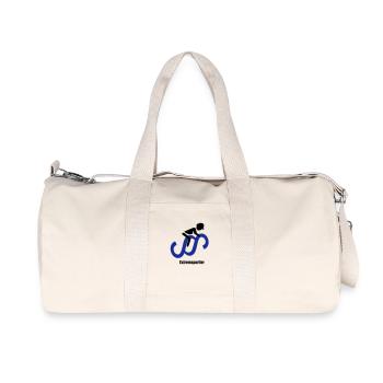 Paragrafenreiter-Extremsportler - Recycelte Canvas-Sporttasche von Stanley/Stella - Naturweiß - Vorne