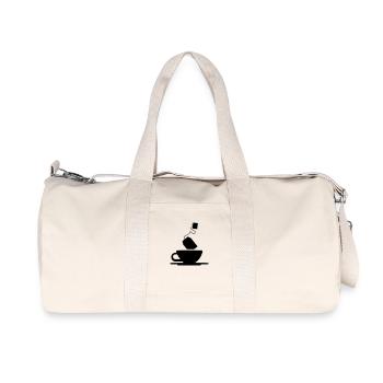tea_1_f1 - Recycelte Canvas-Sporttasche von Stanley/Stella - Naturweiß - Vorne