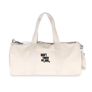 dont touch my bar - Recycled Canvas Sports Bag by Stanley/Stella - natural - Front