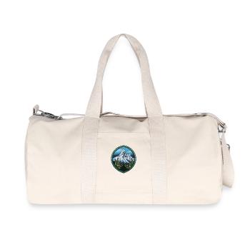Berge Mountains 2 - Recycled Canvas Sports Bag by Stanley/Stella - natural - Front