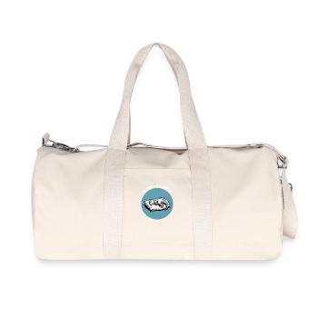 Sleepysaurus Official Sleep Outfit Sleep Shirt - Recycled Canvas Sports Bag by Stanley/Stella - natural - Front