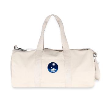 Cygne à la pleine lune - Sac de sport en toile recyclée Stanley/Stella - blanc naturel - Devant