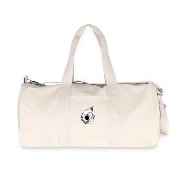 Turbo - Recycelte Canvas-Sporttasche von Stanley/Stella - Naturweiß - Vorne