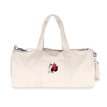 judo - Recycled Canvas Sports Bag by Stanley/Stella - natural - Front