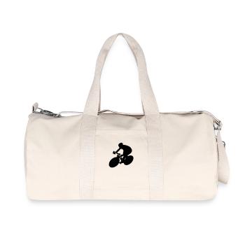 Cycling male de - Recycelte Canvas-Sporttasche von Stanley/Stella - Naturweiß - Vorne