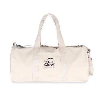 Le Chef father, husband or man master of barbecue, - Recycled Canvas Sports Bag by Stanley/Stella - natural - Front