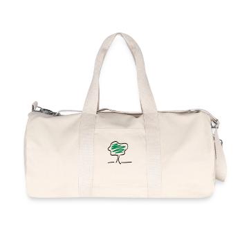 tree - Recycled Canvas Sports Bag by Stanley/Stella - natural - Front