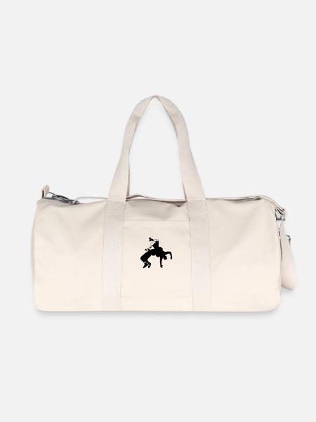 Ringer - Recycelte Canvas-Sporttasche von Stanley/Stella - Naturweiß