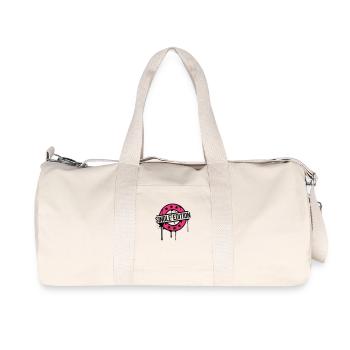 Single Edition stamp graffiti pink award - Recycled Canvas Sports Bag by Stanley/Stella - natural - Front