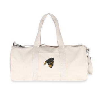 Rottweiler Dog - Recycled Canvas Sports Bag by Stanley/Stella - natural - Front