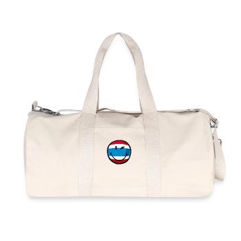 Smiley Thailand - Recycled Canvas Sports Bag by Stanley/Stella - natural - Front