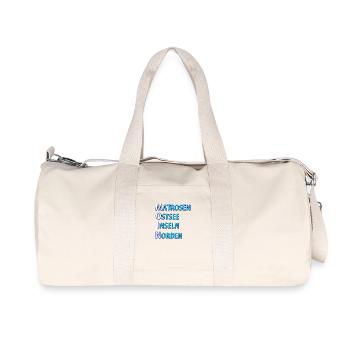 Marins Moin - Sac de sport en toile recyclée Stanley/Stella - blanc naturel - Devant
