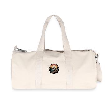 Mountain biking - Off-road biking - Cycling - Recycled Canvas Sports Bag by Stanley/Stella - natural - Front